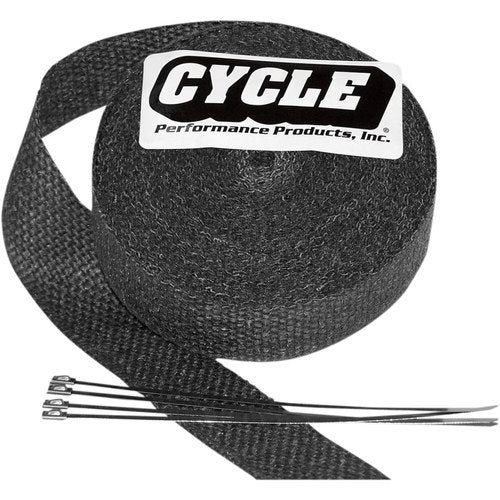 Cycle Performance Exhaust Wrap Kit - Black - 1x50 | CPP/9044