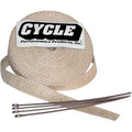Cycle Performance Exhaust Wrap Kit - Natural - 2x25 | CPP/9043
