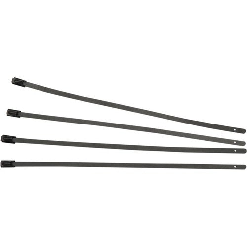 Cycle Performance Exhaust Wrap Clamps - Black - 4 Pack | CPP/9072