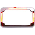 Cycle Visions License Plate Frame - Flat - Chrome | CV-4620