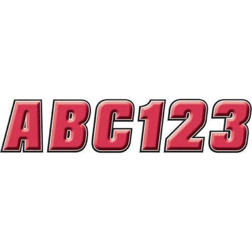 Hardline Sticker Kit - 2" - Red/Black | REBLK500