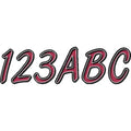 Hardline I.D. Sticker Kit - 400 Series - Burgundy | RUBKG400