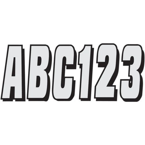 Hardline I.D. Sticker Kit - 320 Series - Silver | SIBLK320
