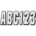 Hardline I.D. Sticker Kit - 320 Series - Silver | SIBLK320