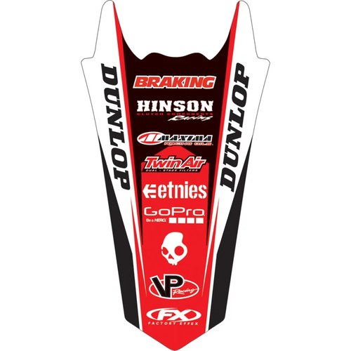 Factory Effex Rear Fender Graphic - Honda | 17-32306