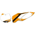 Factory Effex Graphic Number Plates - White - Exc | 12-64522