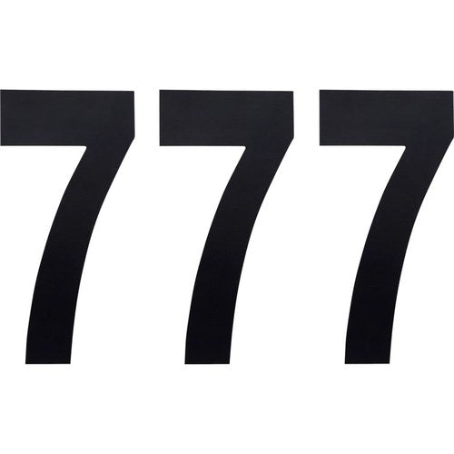 Factory Effex FX Number 7 - Black - 6" | 02-4457