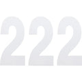 Factory Effex FX Number 2 - White - 6" | 02-4462