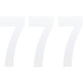 Factory Effex FX Number 7 - White - 6" | 02-4467