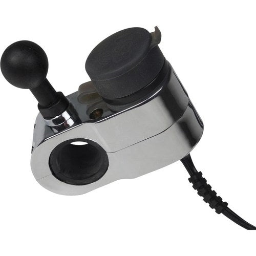 Gears Canada Dual USB Charger - 1" Ball Mount - Black | 100366-1