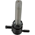 Golan Products Petcock - Black - 22mm - Straight | 76-312S-BLK