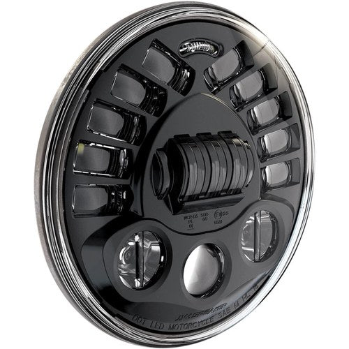 J.W. Speaker Adaptive 2 LED Headlight - 7" - Black | 0555011