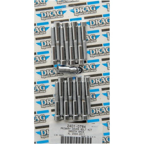 Drag Specialties Bolt Kit Primary Smooth XL 04-17 | MK685S
