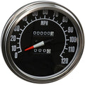 Drag Specialties 5" FL-Style 2240:60 Speedometer w/Reed Switch | 74584M-BX33