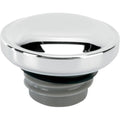 Drag Specialties Screw-In Gas Cap - Chrome - Vented - '96-'20 | 03-0305-A-BC221
