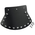 Drag Specialties Mud Flap - Studded w/Plain Center - 9.5" W x 6.5" H | DS393703