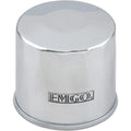 Emgo Micro-Tech Oil Filter - Chrome | L10-55672