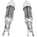 Emgo Custom Shorty Shocks w/Shroud - Chrome - Clevis Lowering | 17-05694