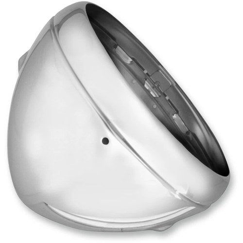Emgo 7" Lucas Style Headlight Shell - Chrome | 66-65066