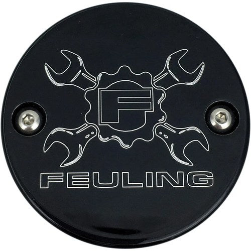 Feuling Oil Pump Corp Point Cover - Wrench - Black - M8 | 9137