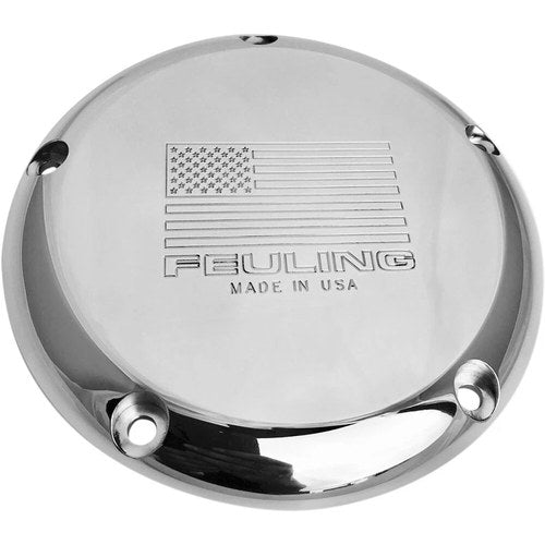Feuling Oil Pump Corp American Derby Cover - Polished | 9151