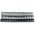 K&L Supply Wheel Weights - Steel - Stick-On - 5 Gram - Chrome | 32-3499