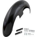 Klock Werks Slicer Front Fender - Black - Steel - 21" | KW05-01-0461
