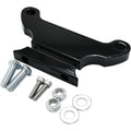 LA Choppers T-Bar Gauge Mount - Gloss Black - 1" Diameter | LA-7390-00B