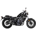 Leovince Classic Racer Black Edition Muffler - Rebel 500 | 15006B