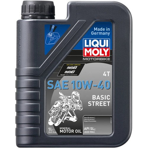Liqui Moly Basic Street 4T Oil - 10W-40 - 1 L | 20190