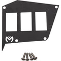 Moose Utility Division Dash Plate - Black - Rzr | 100-5065-PU
