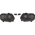 Moose Utility Division LED Headlight - RZR800/900 - Black | 100-3355-PU