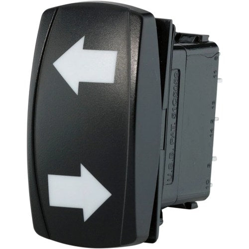 Moose Utility Division Rocker Switch - Left/Right Arrow | TURN-SW-Y