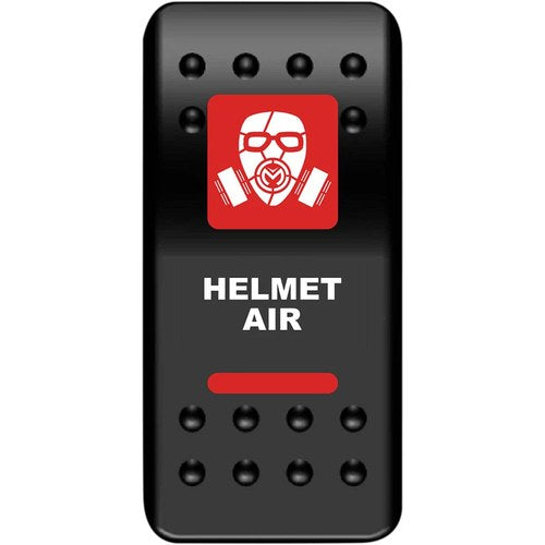 Moose Utility Division Rocker Switch - Helmet Air - Red | HMT-PWR-R