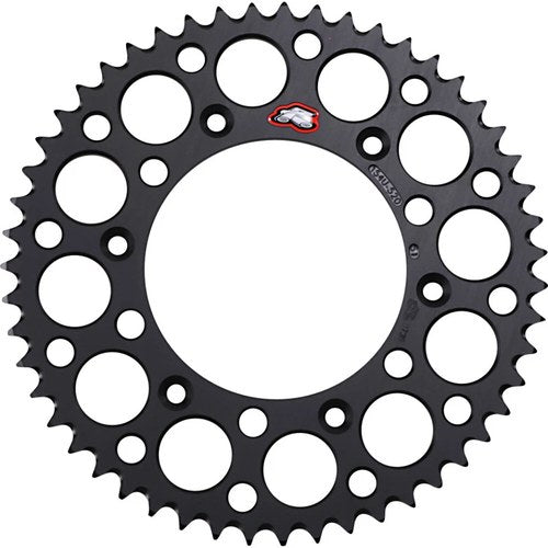 Renthal Sprocket - Honda - Black - 51-Tooth | 154U-520-51GRBK