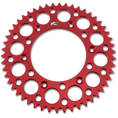 Renthal Sprocket - Honda - Red - 49-Tooth | 154U-520-49GRRD