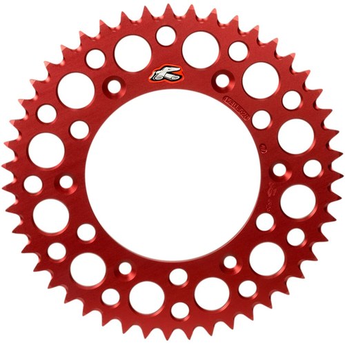 Renthal Sprocket - Honda - Red - 55-Tooth | 189U-420-55GRRD