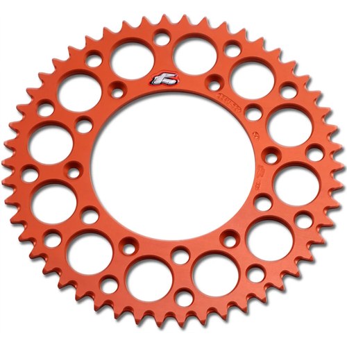 Renthal Rear Sprocket - 50-Tooth - Orange | 224U-520-50GPOR