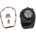 Roland Sands Design Cam Cover Clarity Contrast Cut 17+M8 | 0177-2065-BM