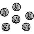 Roland Sands Design Rsd Badge Stickers - 6 Pack | 0208-2071