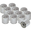 S&S Cycle Oil Filter - Chrome - 12 Pack | 310-0240