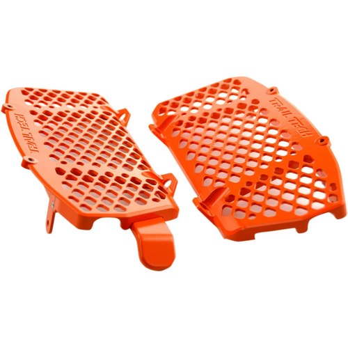 Trail Tech Radiator Guard - Orange - KTM/Husqvarna | 0151-RB03