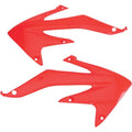 UFO Radiator Shrouds - Crf 450 X - Red | HO04600-070
