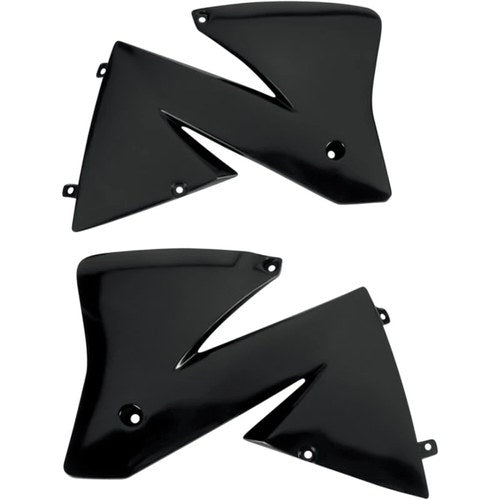 UFO Radiator Shrouds - Exc - Black | KT03066001