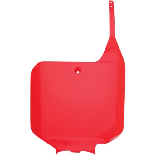 UFO Front Number Plate - Red - Honda | HO02674067