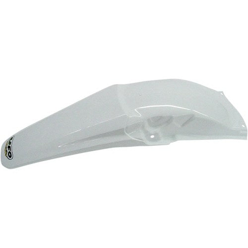 UFO MX Rear Fender - White - '04-'05 CRF250R | HO03636-041
