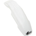 UFO Universal Supermoto Front Fender - White | PA01029-041