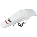 UFO Enduro Rear Fender with LED - White - '05-'16 CRF450X | HO04603-041