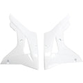 UFO Radiator Covers - CRF450RX - White | HO04683-041
