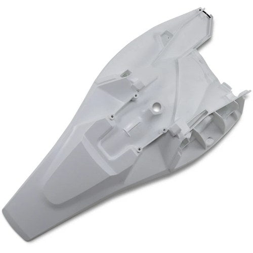 UFO MX Rear Fender - '18-'19 White - '18-'20 TC85 | HU03383-041